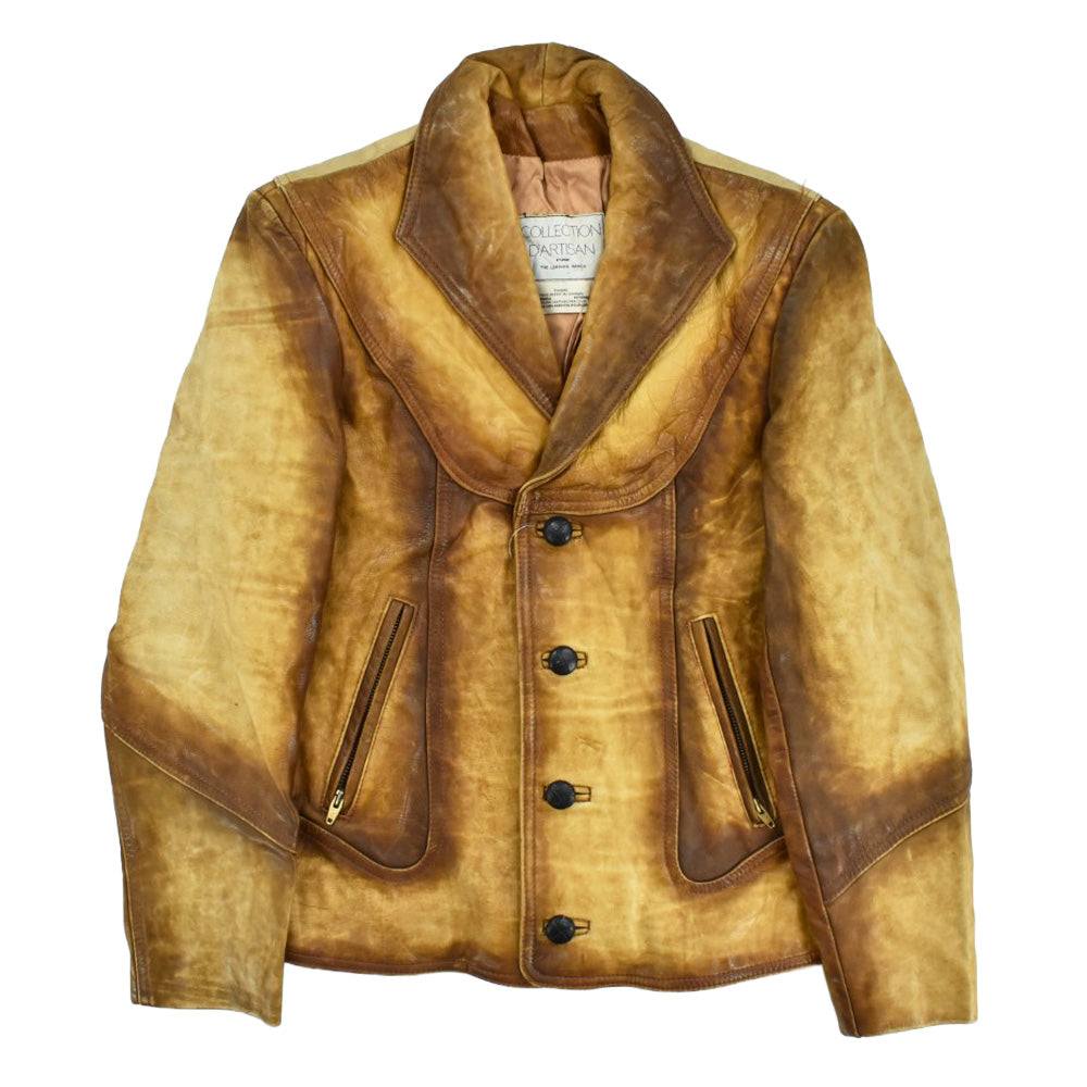70's Collection D'Artisan ヒッピー レザージャケット 260123H
