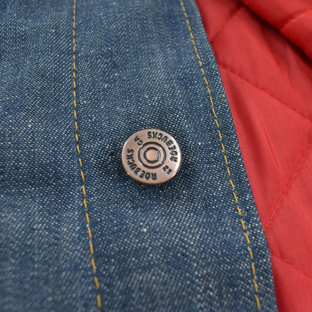 70’s N.O.S. Sears ROEBUCKS キルティングライナー デニムジャケット 261016H