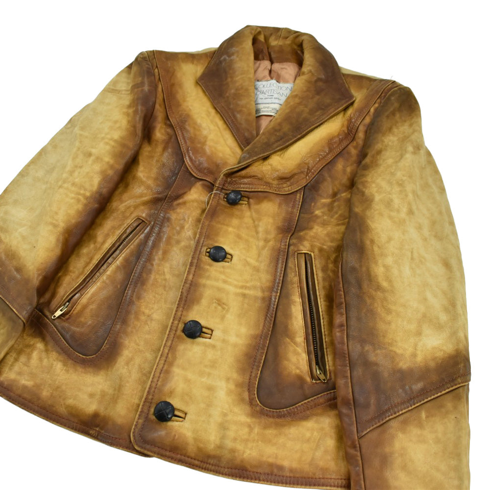 70's Collection D'Artisan ヒッピー レザージャケット 260123H