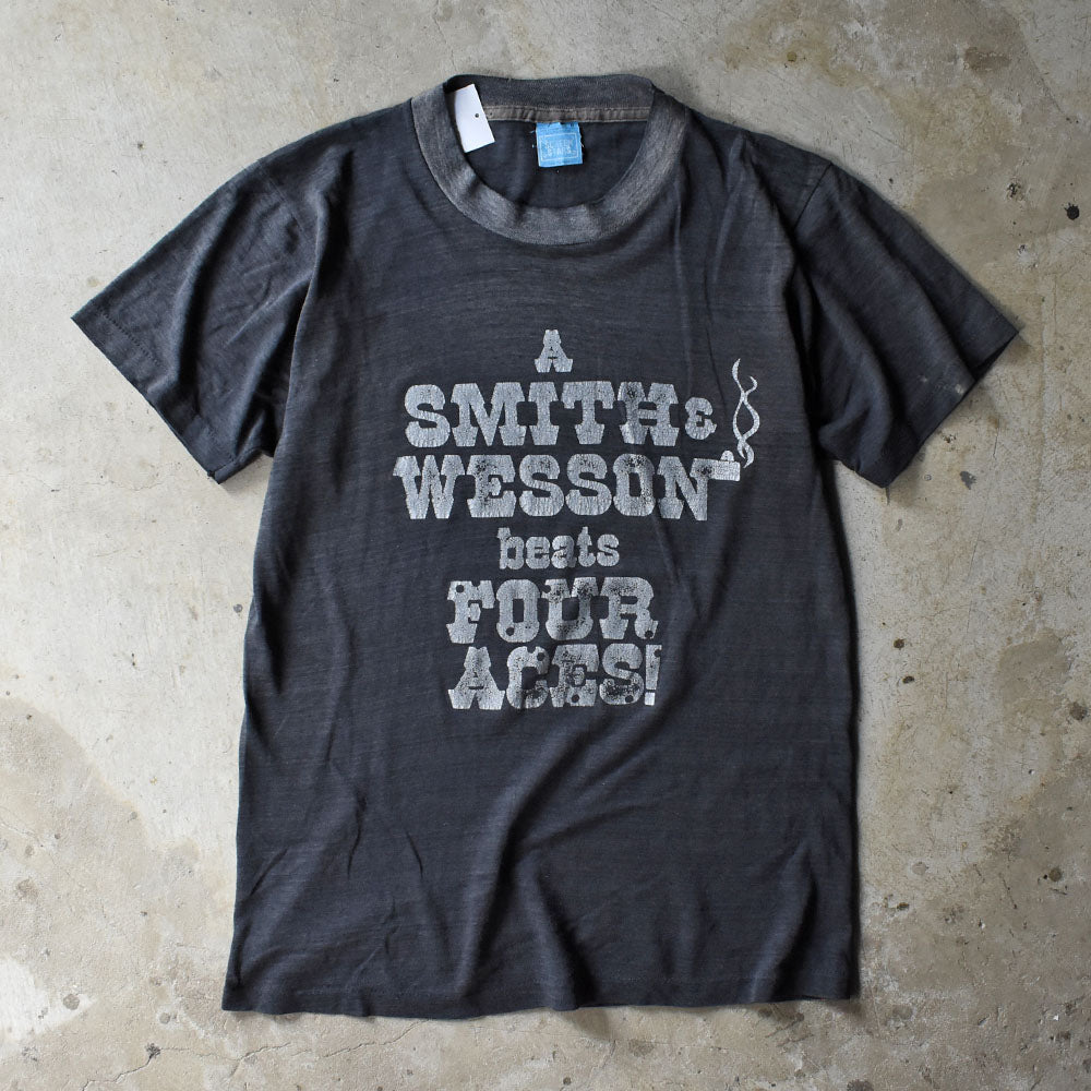 80’s Smith & Wesson “Beats Four Aces” Tシャツ 250905H