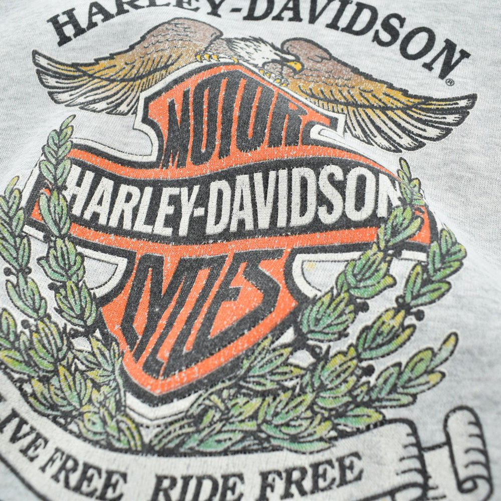 90’s Harley-Davidson ラグランスウェット 260529H