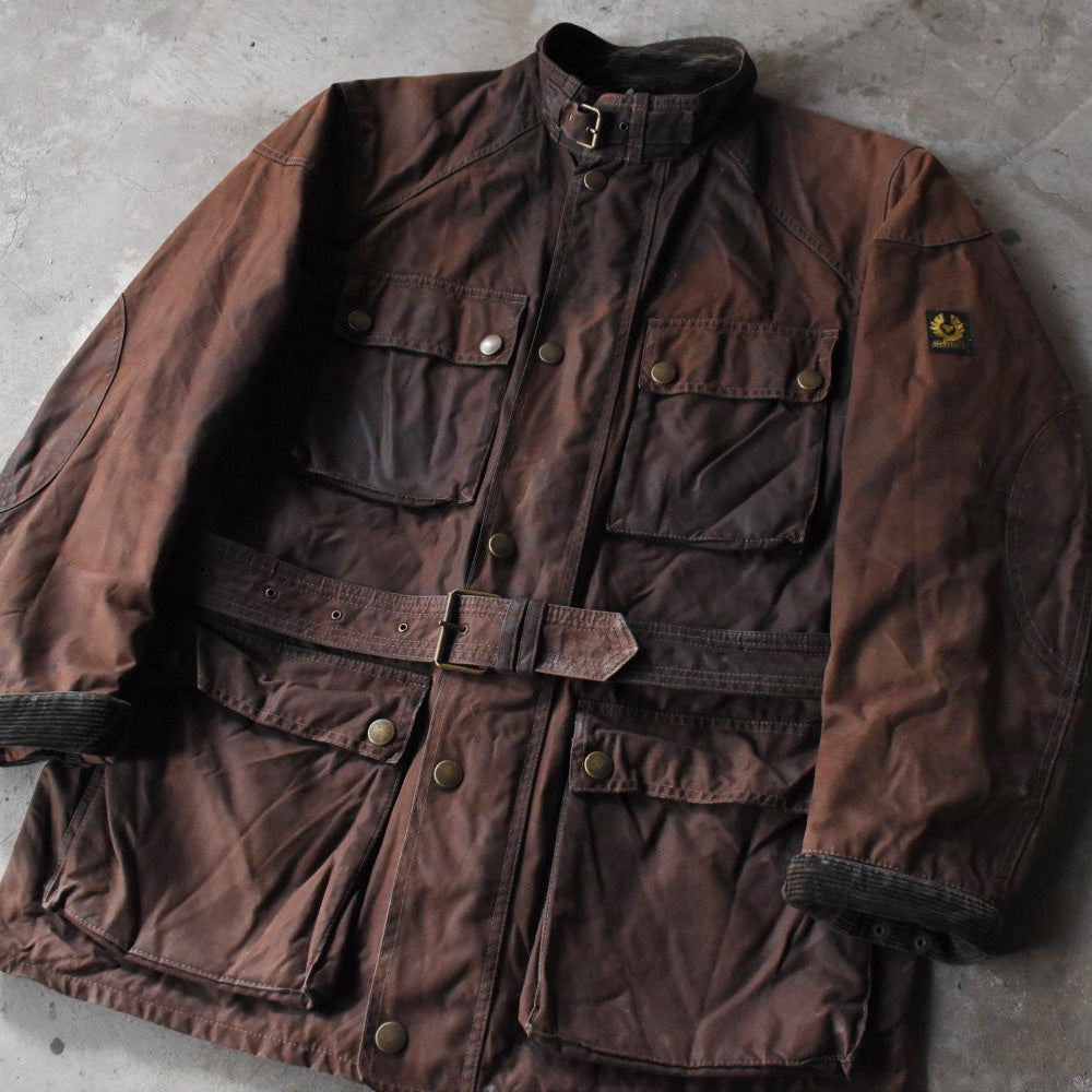 Belstaff “Gold Label” オイルド モーターサイクルジャケット  フェードモカ 251121H