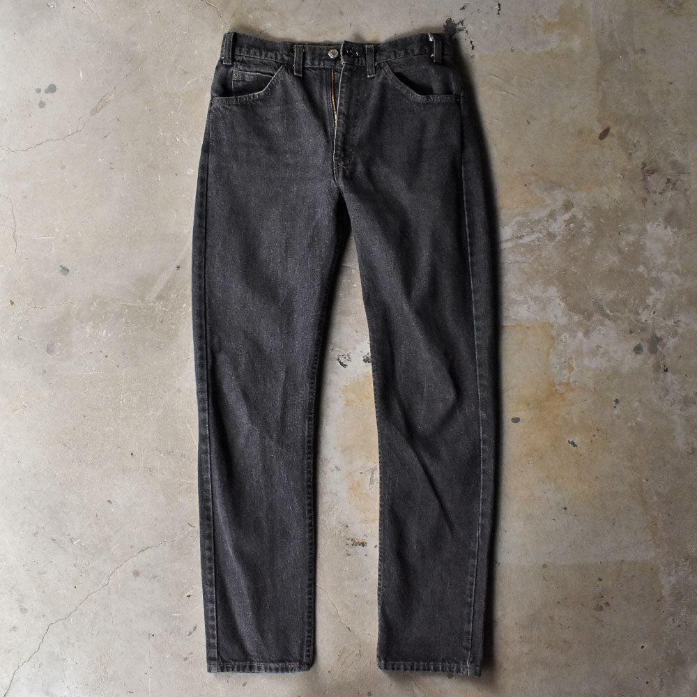 80’s Levi’s 505 先染めブラック デニムパンツ USA製 251021H