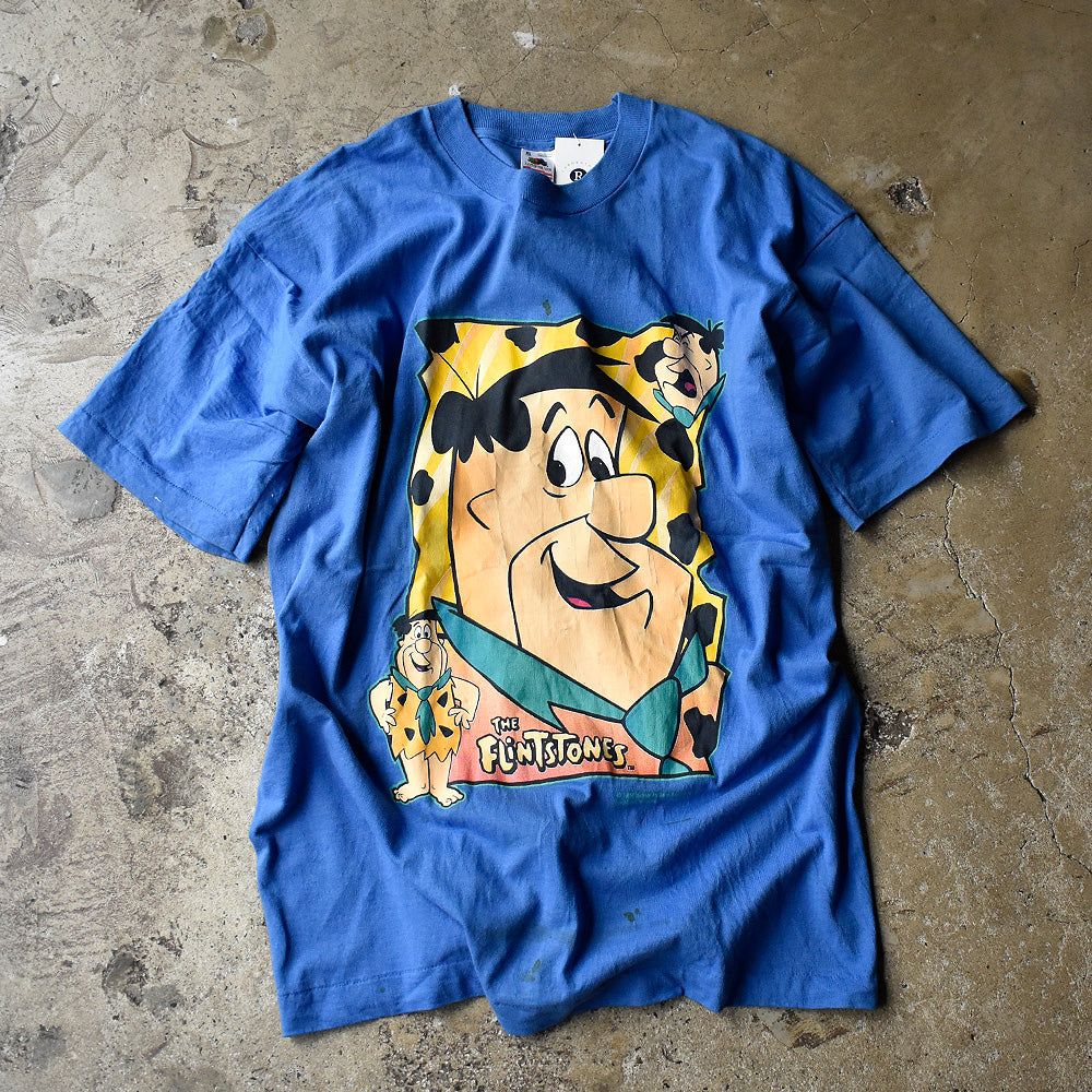 90’s The Flintstones 原始家族フリントストーン “FRED” Tシャツ USA製 240724