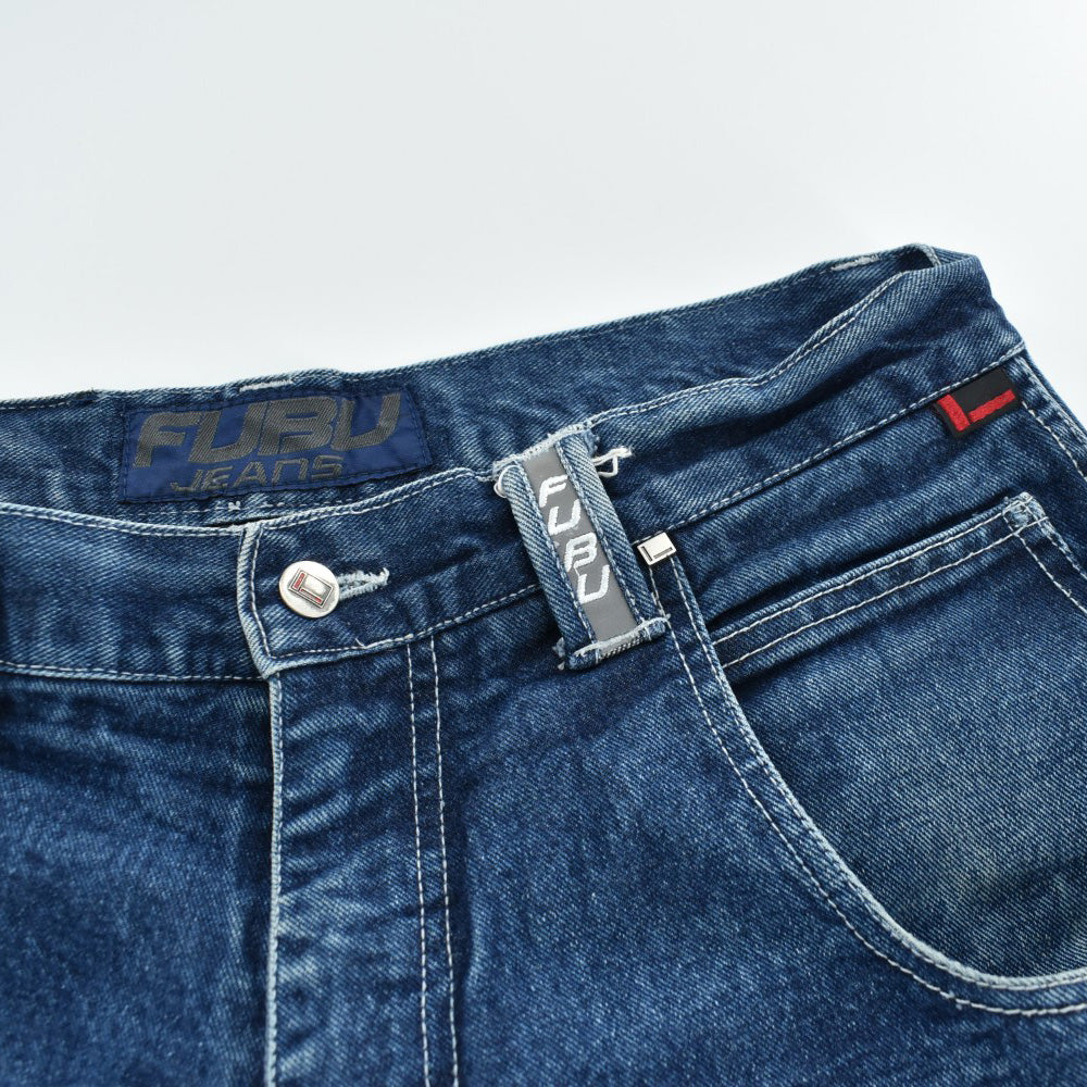 90's FUBU JEANS デニム バギーショーツ 2600721H