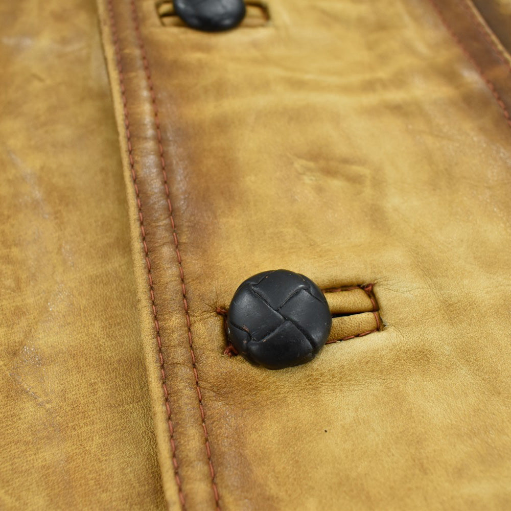 70's Collection D'Artisan ヒッピー レザージャケット 260123H