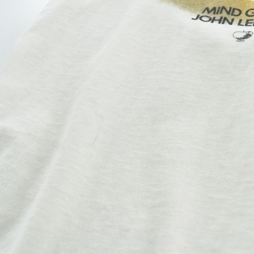 70’s John Lennon "Mind Games 1973" Apple プロモ ロックTシャツ 261030H