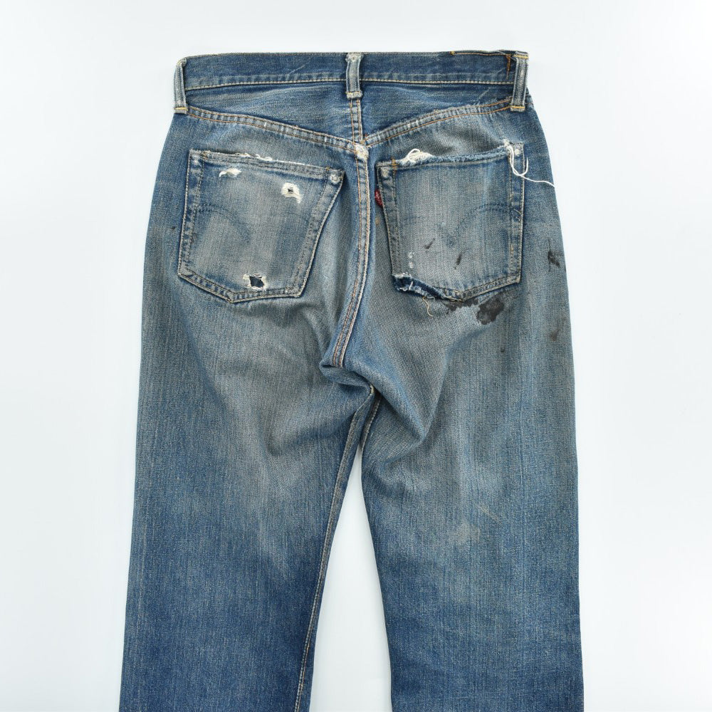 50's Levi's 501XX "47 MODEL" 片面 レザーパッチ デニムパンツ 260612H831