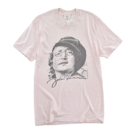 80's John Lennon 追悼 フォトTシャツ Couleurshirt掲載 260630H