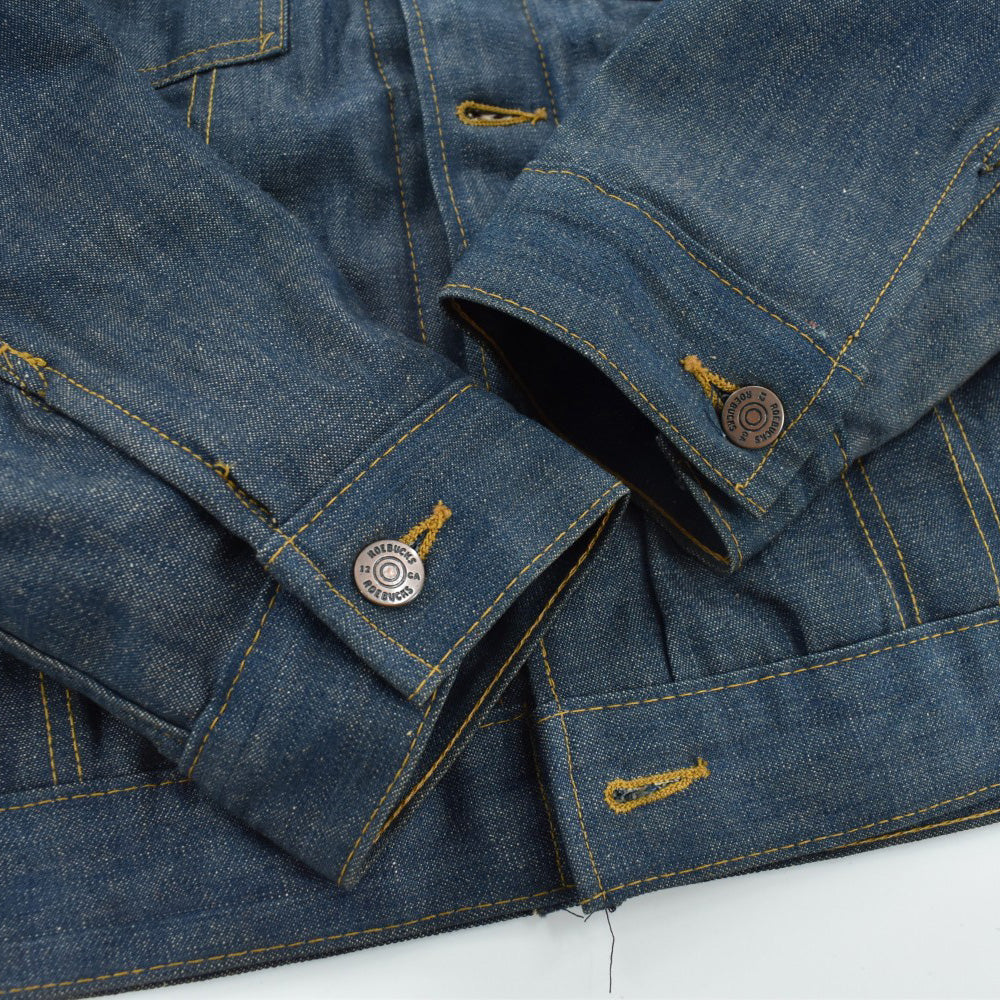 70’s N.O.S. Sears ROEBUCKS キルティングライナー デニムジャケット 261016H