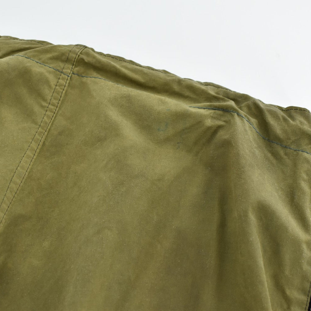 70's 1ワラント Barbour オイルドコットン オーバーパンツ 2600714H