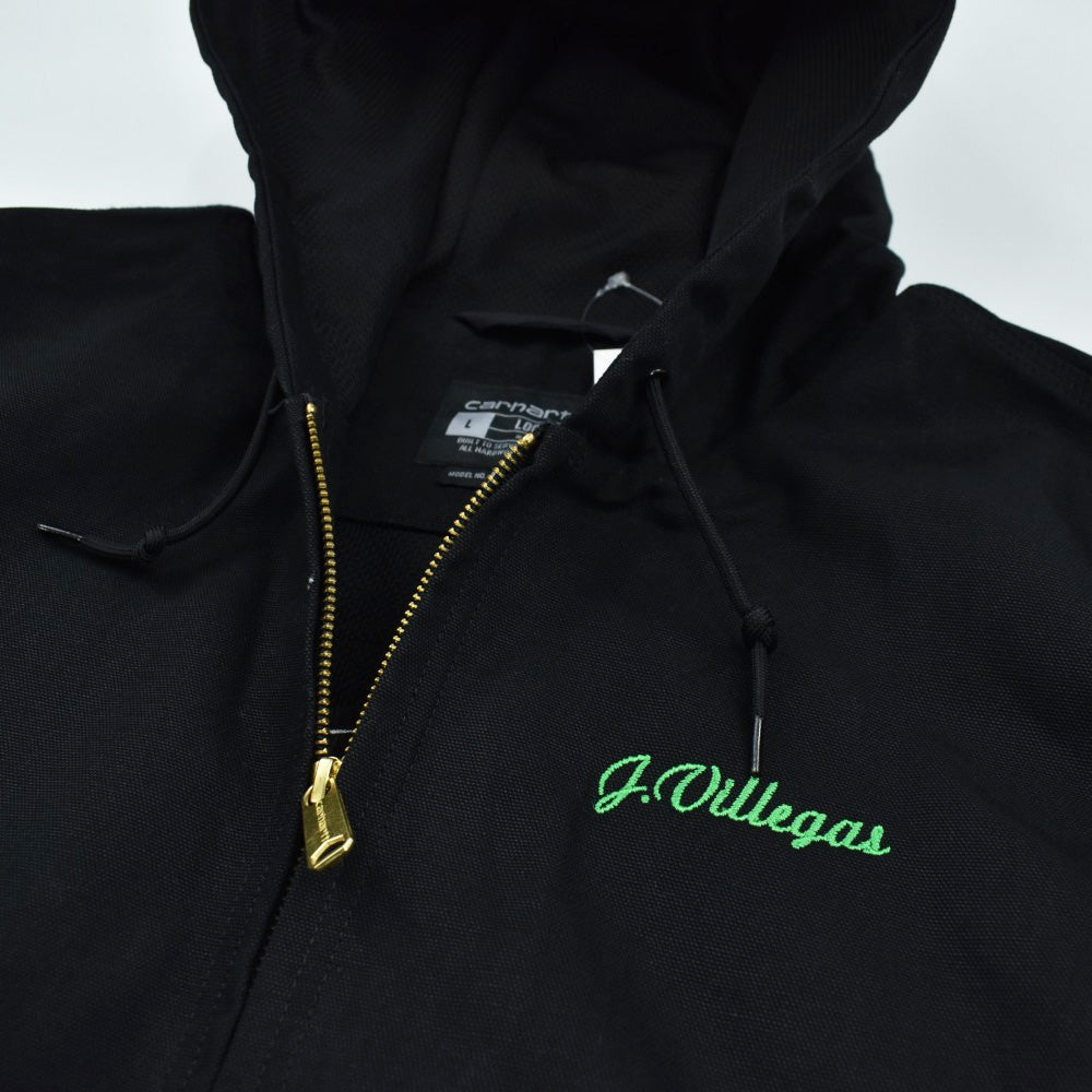 Carhartt 刺繍カスタム アクティブジャケット 黒 260210H