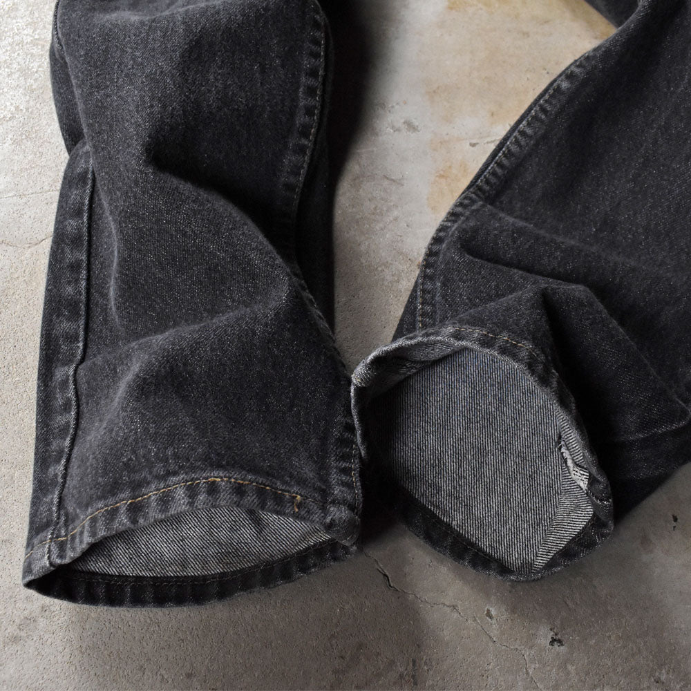 80’s Levi’s 505 先染めブラック デニムパンツ USA製 251021H