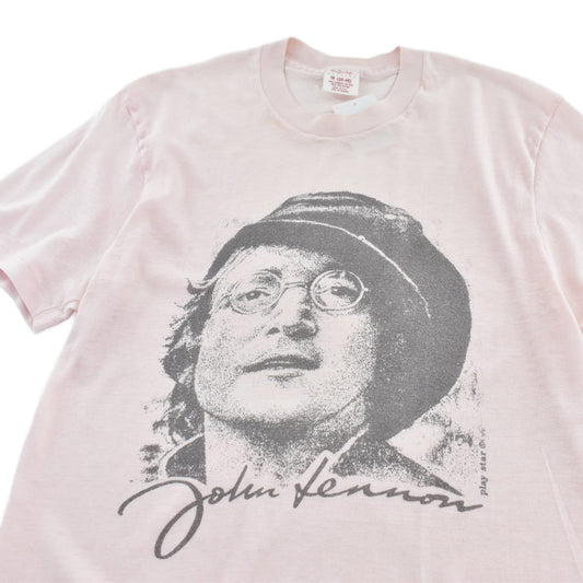 80's John Lennon 追悼 フォトTシャツ Couleurshirt掲載 260630H