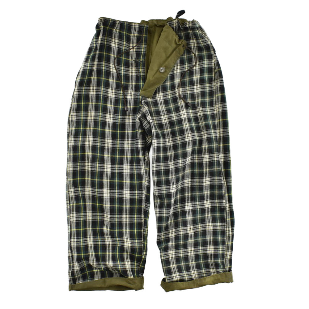70's 1ワラント Barbour オイルドコットン オーバーパンツ 2600714H