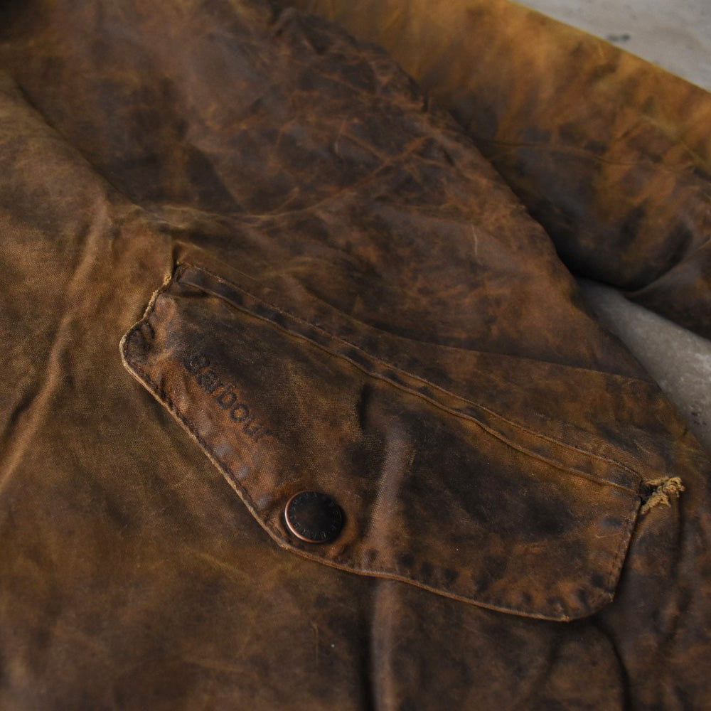 90’s Barbour “New Hampshire” オイルドジャケット 鬼フェード 251118H