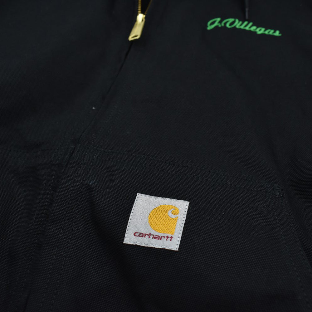 Carhartt 刺繍カスタム アクティブジャケット 黒 260210H