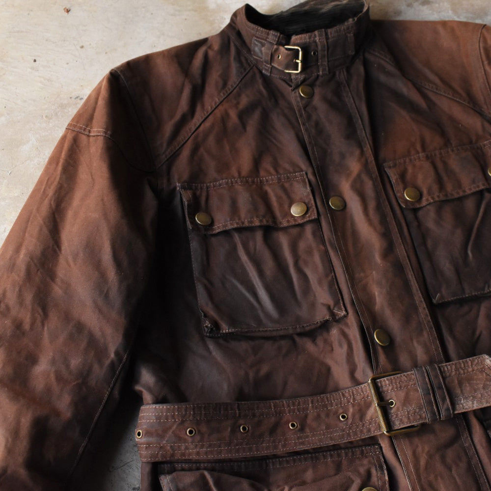 Belstaff “Gold Label” オイルド モーターサイクルジャケット  フェードモカ 251121H