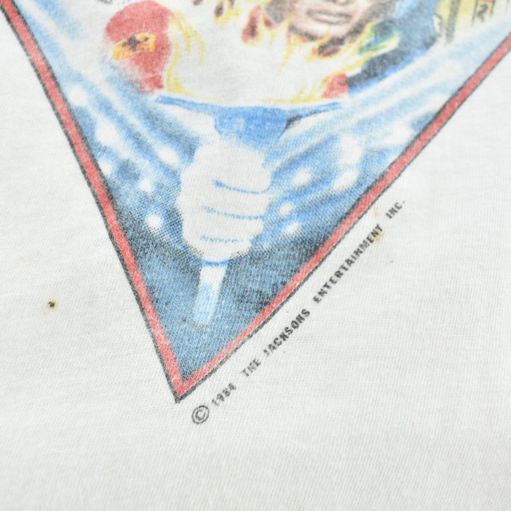 80's THE JACKSONS "VICTORY TOUR" ノースリーブ ツアーTシャツ 260901H