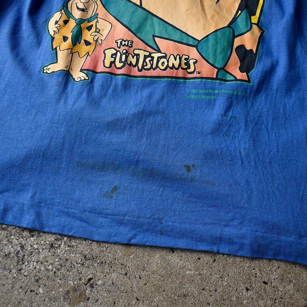 90’s The Flintstones 原始家族フリントストーン “FRED” Tシャツ USA製 240724