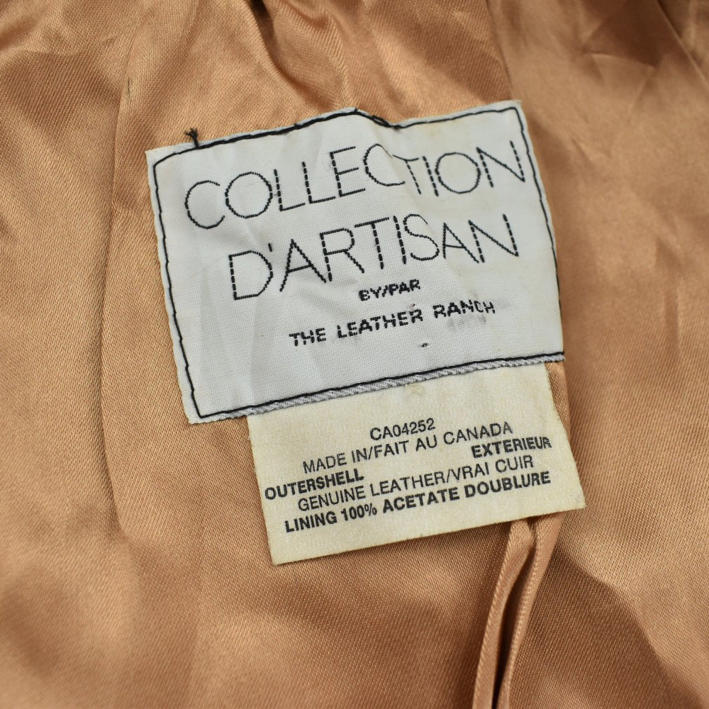 70's Collection D'Artisan ヒッピー レザージャケット 260123H