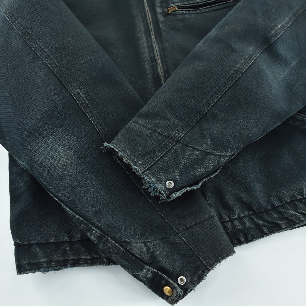 90's Carhartt デトロイトジャケット ブラックフェード 260519H