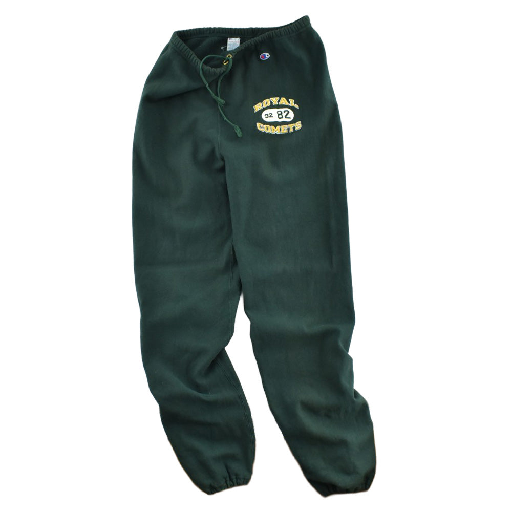 90’s Champion REVERSE WEAVE "ROYAL COMETS" スウェットパンツ USA製 260403H