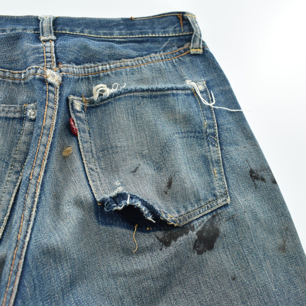 50's Levi's 501XX "47 MODEL" 片面 レザーパッチ デニムパンツ 260612H831
