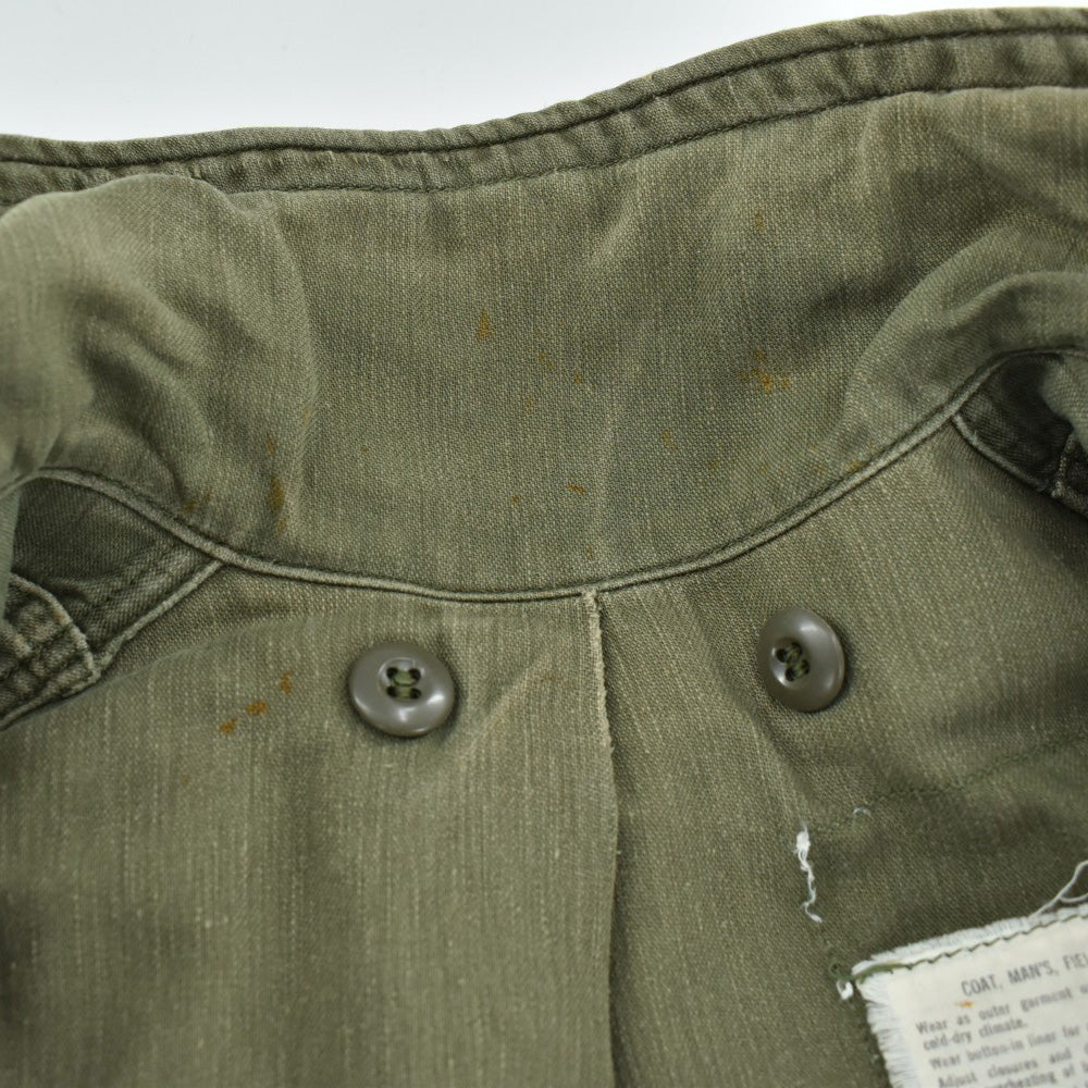 60’s U.S. ARMY M-65 フィールドジャケット 2nd type 100%コットン 260508H