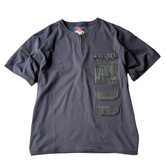 blackmeans boro! big size Tシャツ 945-79GS174-1 240522H