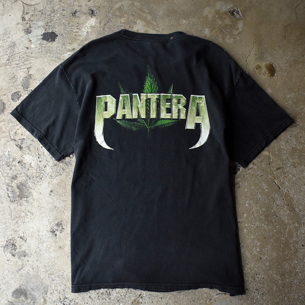 Y2K Pantera “Skull×Marijuana” Tシャツ 250627H