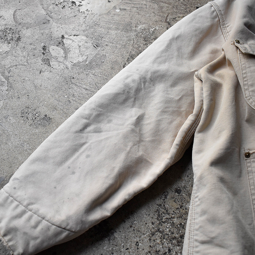 80's ダメージ！ “100years”  Carhartt ダック チョアコート ブランケットライナー 240219H