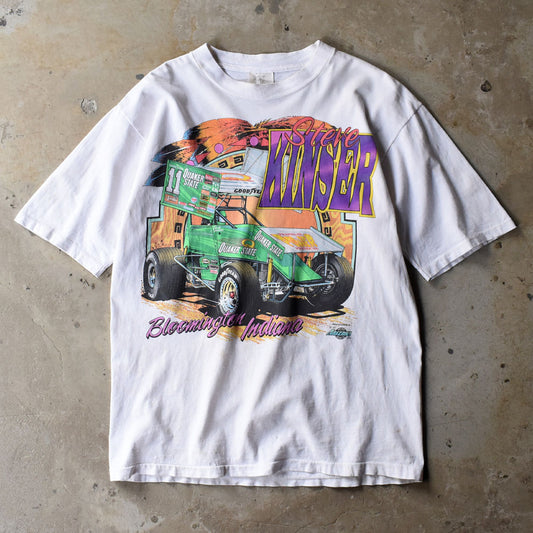 90’s ARIZONA “Steve Kinser” レーシングプリント Tシャツ USA製 250529
