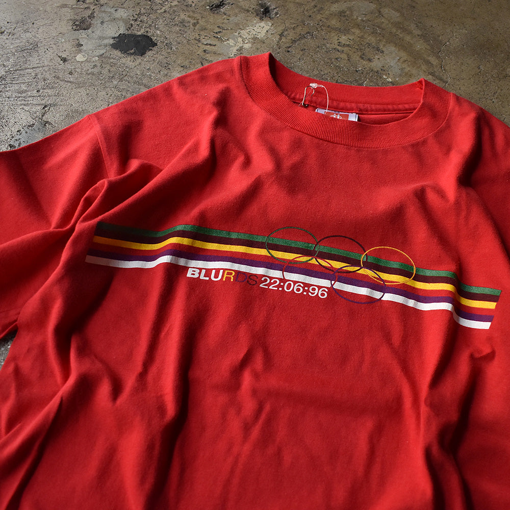 ブラー Dublin RDS ライブTシャツ 1996年 メダルデザイン グラフィック ヴィンテージ