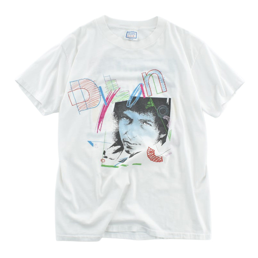 80's Bob Dylan × Tom Petty "TRUE CONFESSIONS TOUR" ロックTシャツ 260821H