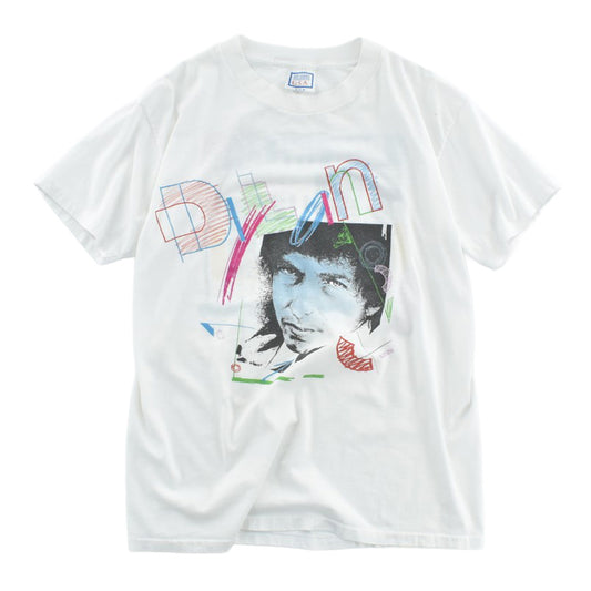 80's Bob Dylan × Tom Petty "TRUE CONFESSIONS TOUR" ロックTシャツ 260821H