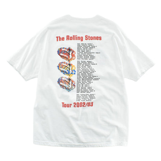 Y2K THE ROLLING STONES “Licks World Tour 2002/03” ロックTシャツ 260512H