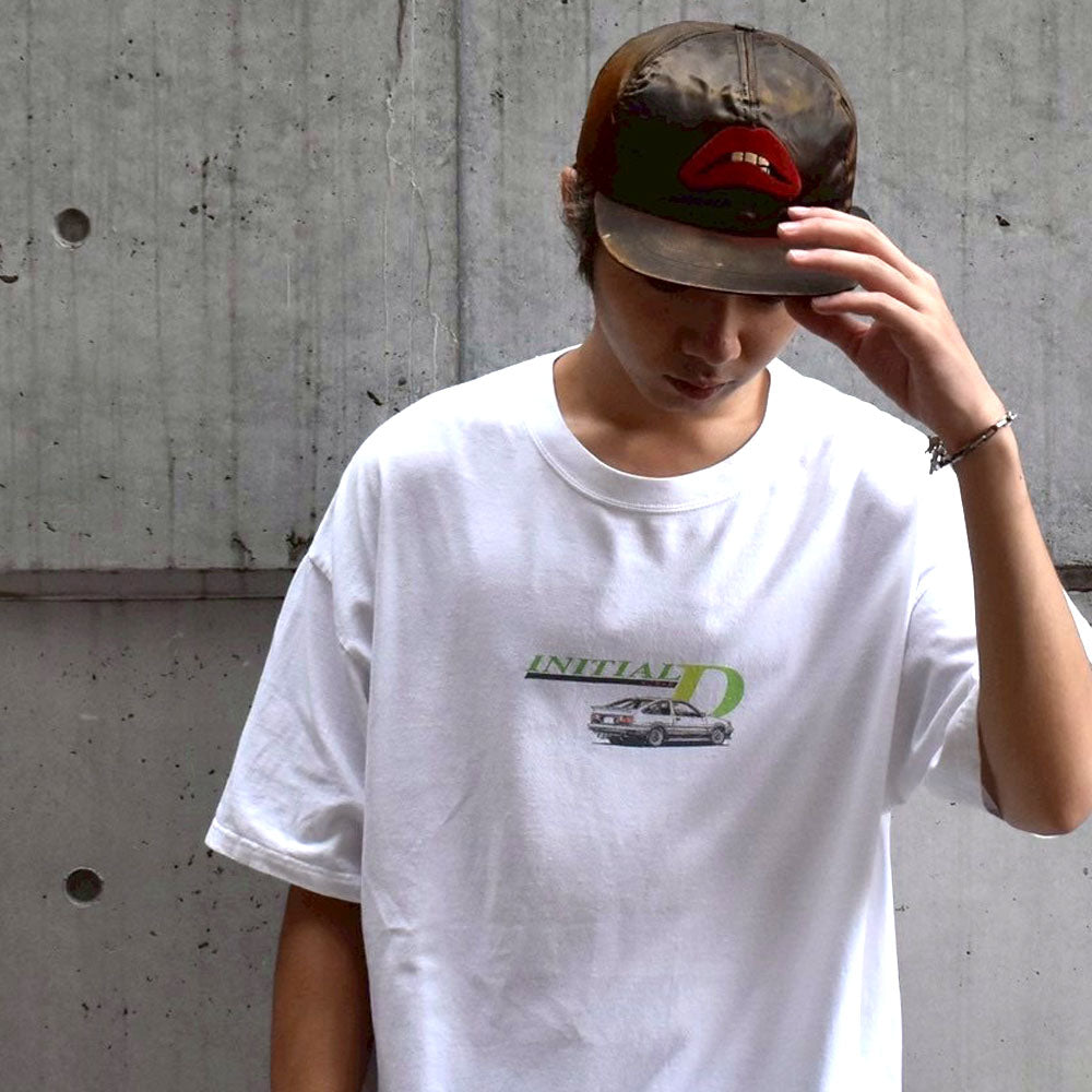 Y2K 頭文字D "INITIAL D" アニメ ギーク Tシャツ 250916