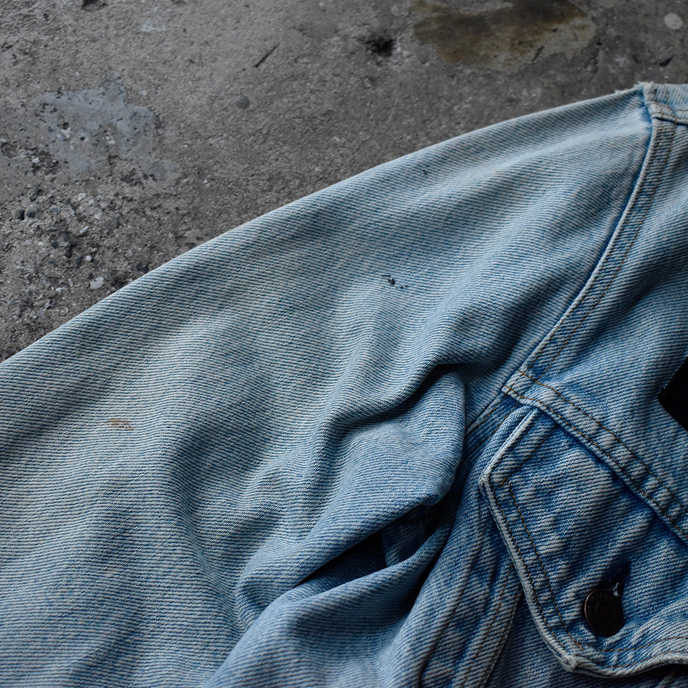 90's Levi's ワッペンカスタム！ “ロック“ デニムジャケット USA製 250731H