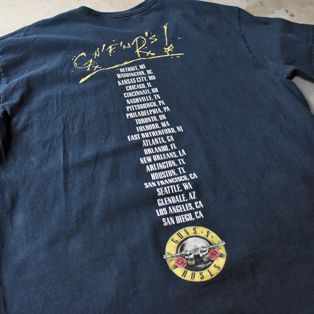 Guns N' Roses "NOT IN THIS LIFETIME"ツアー ロックTシャツ 250424