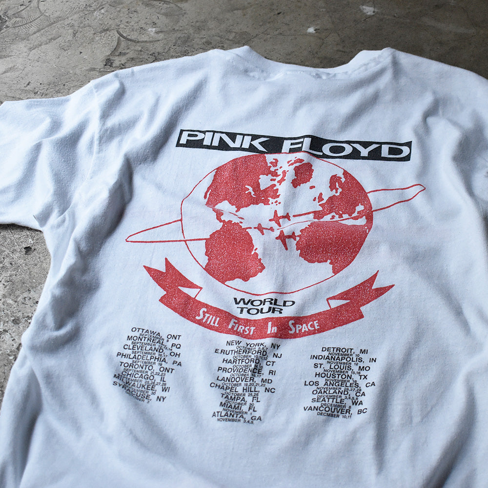 80's PINK FLOYD "Still First In Space" World Tour Tシャツ 240520H