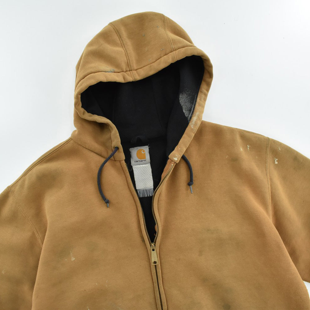 Carhartt J149 フェード&ボロ サーマルライナー ジップパーカー 261006H
