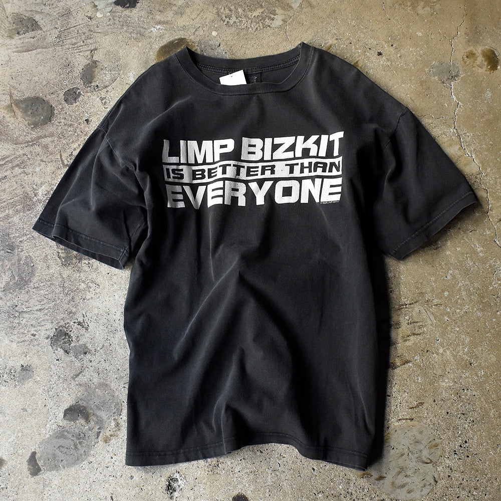 90's Limp Bizkit “IS BETTER THAN EVERYONE” Tシャツ 250110H