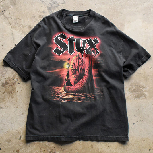 Y2K STYX “TOUR” ロック Tシャツ 250705