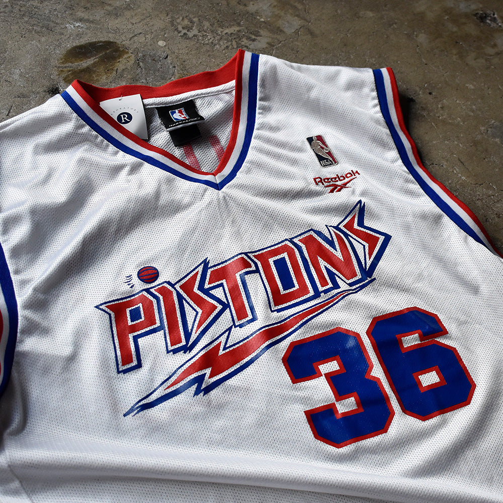 Reebok NBA “Detroit Pistons” ゲームシャツ 240723