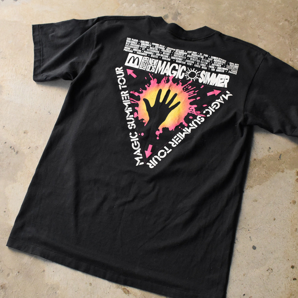 90's NEW KIDS ON THE BLOCK “MAGIC SUMMER TOUR” ロックTシャツ USA製 250514