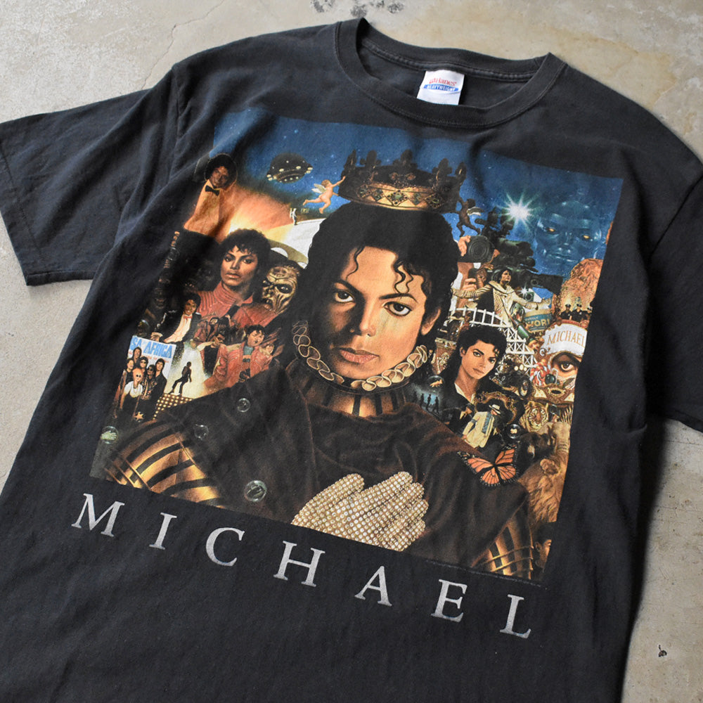 マイケル・ジャクソン MICHAEL ジャケットプリント 追悼 Tシャツ 2010年 オフィシャル 古着