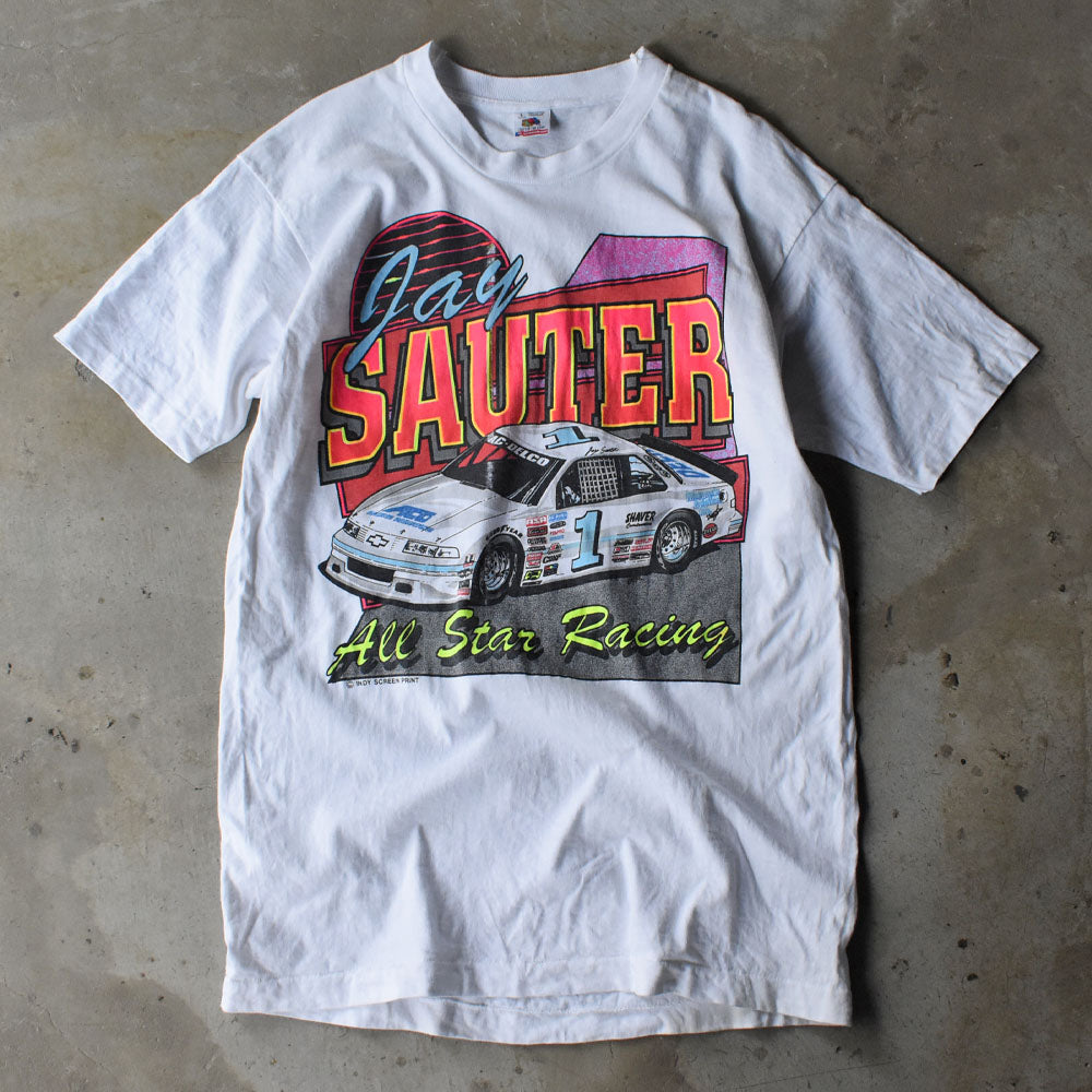 90’s “Jay SAUTER” レーシングTシャツ USA製 240713