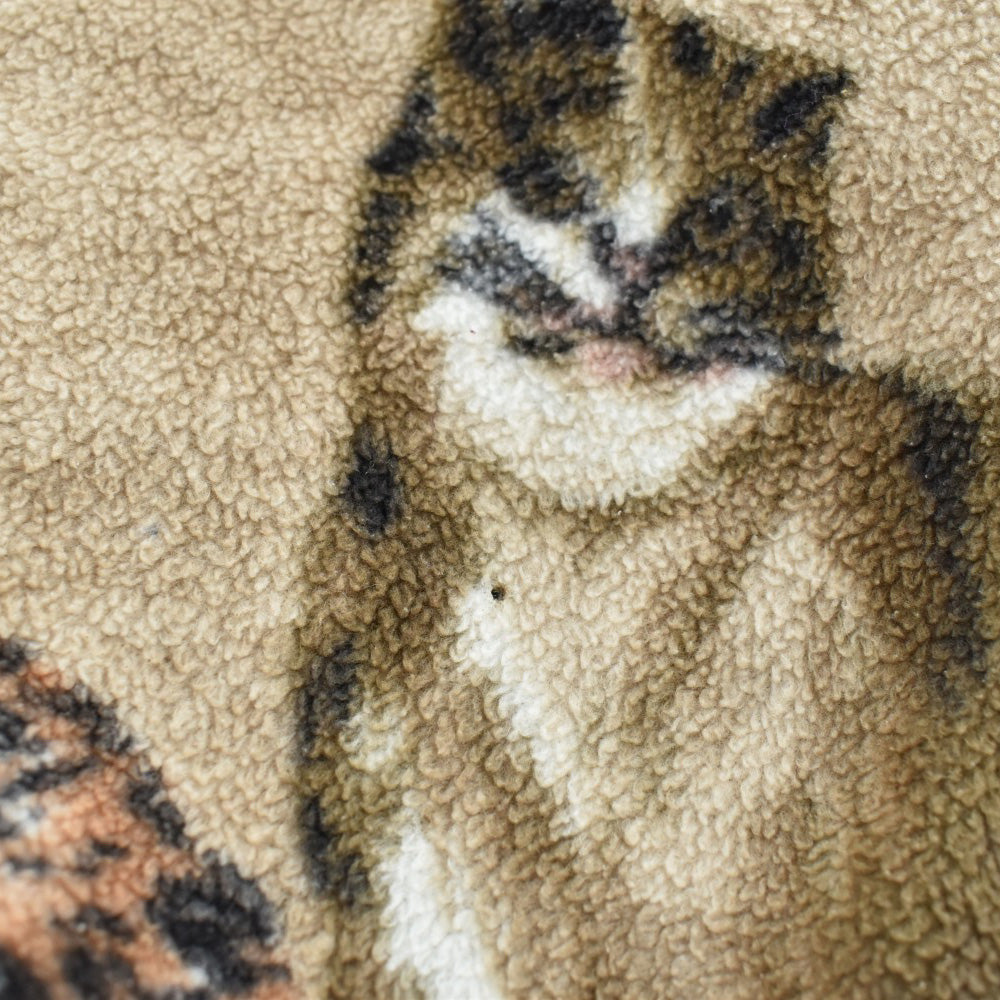 90's 猫 フリースジャケット 260224H