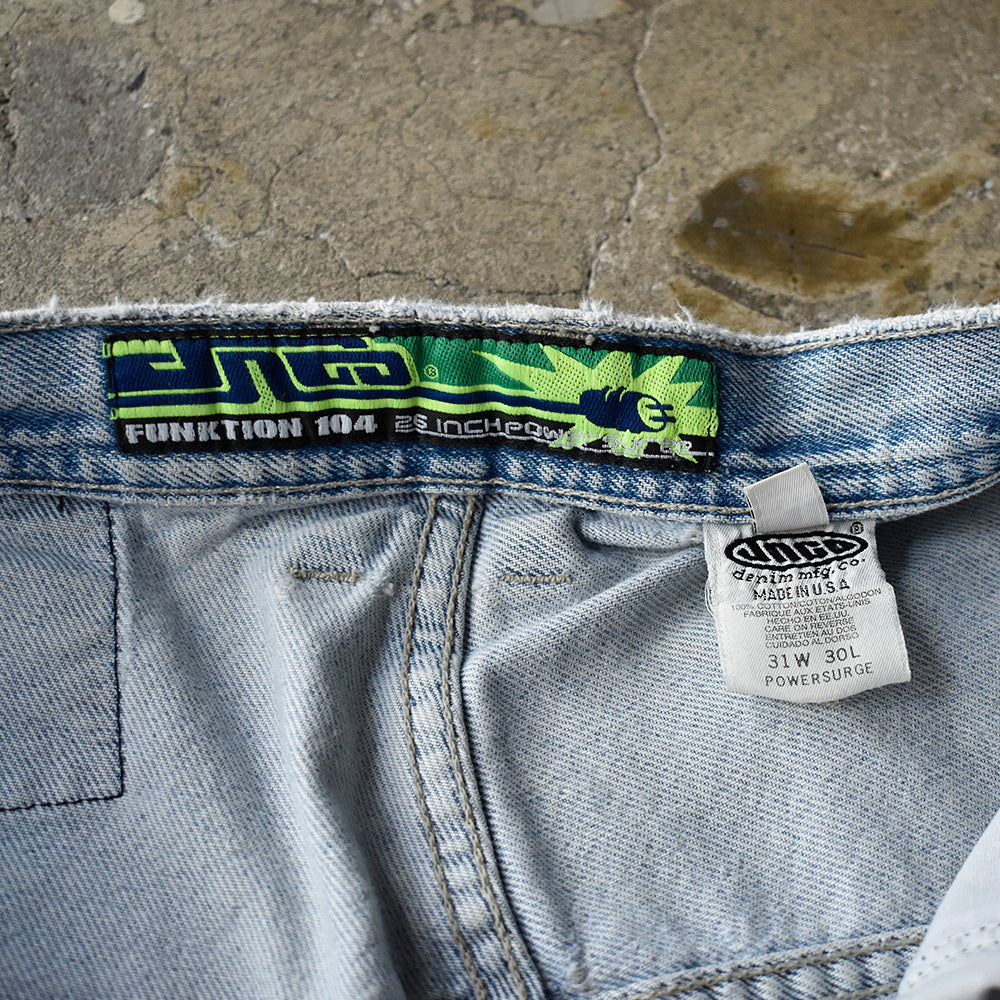 Y2K JNCO カットオフ デニム バギーショーツ USA製 250523H